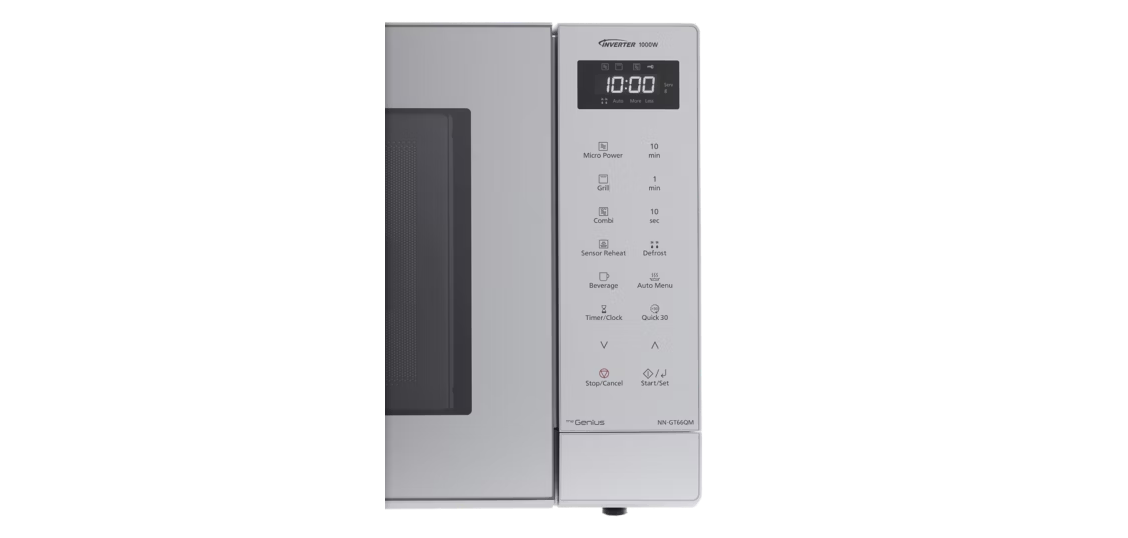 Panasonic Microonde Inverter 31L Nn-gt66qmepg Bianco